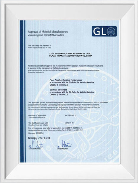 Китай Shandong Hongxin International Trade Co., LTD. Сертификаты